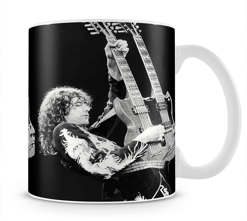 Jimmy Page of Led Zeppelin Mug - Canvas Art Rocks - 1