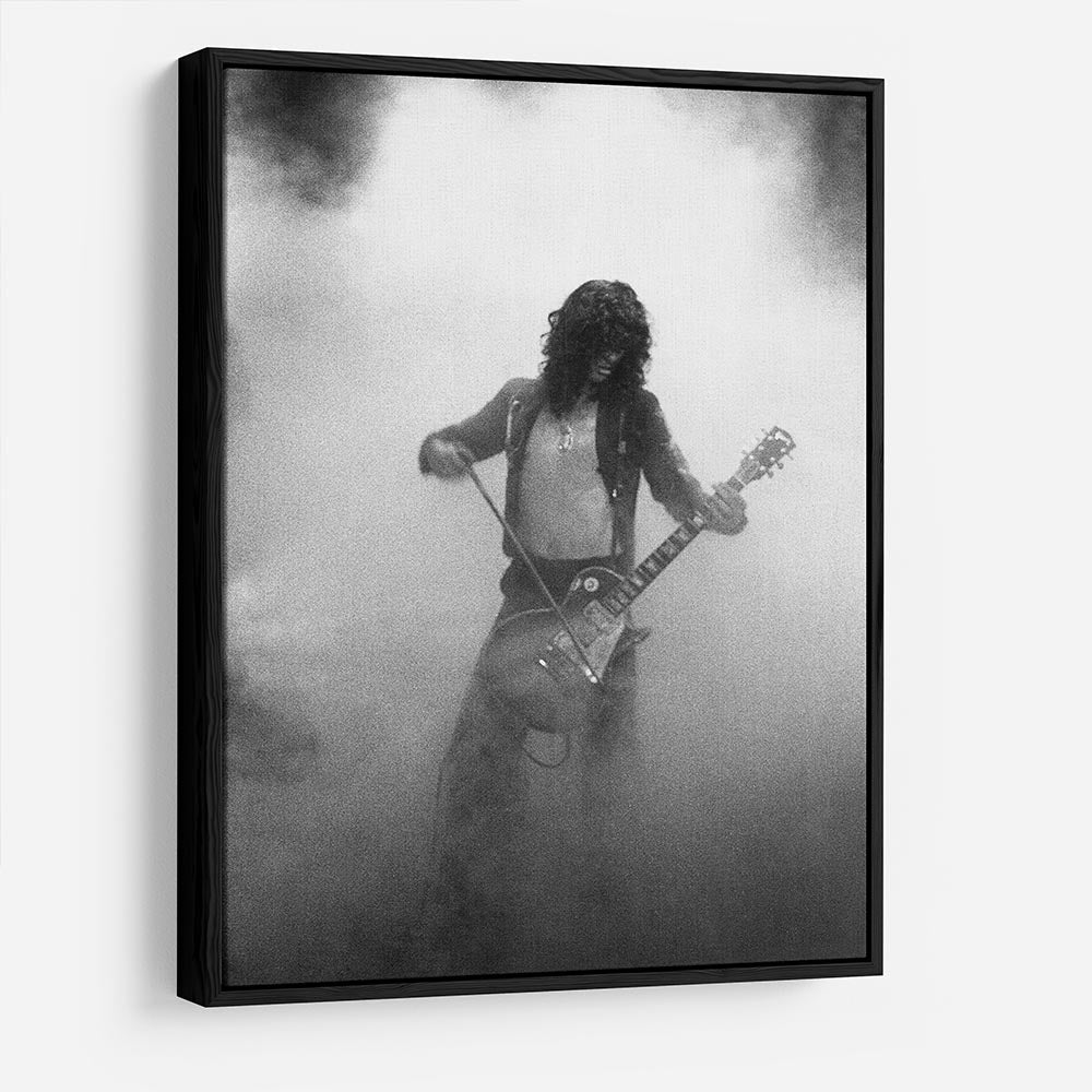 Jimmy Page on stage HD Metal Print