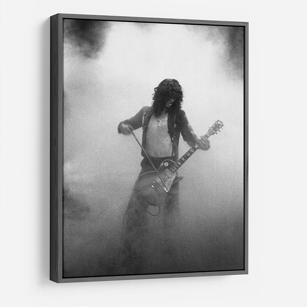 Jimmy Page on stage HD Metal Print