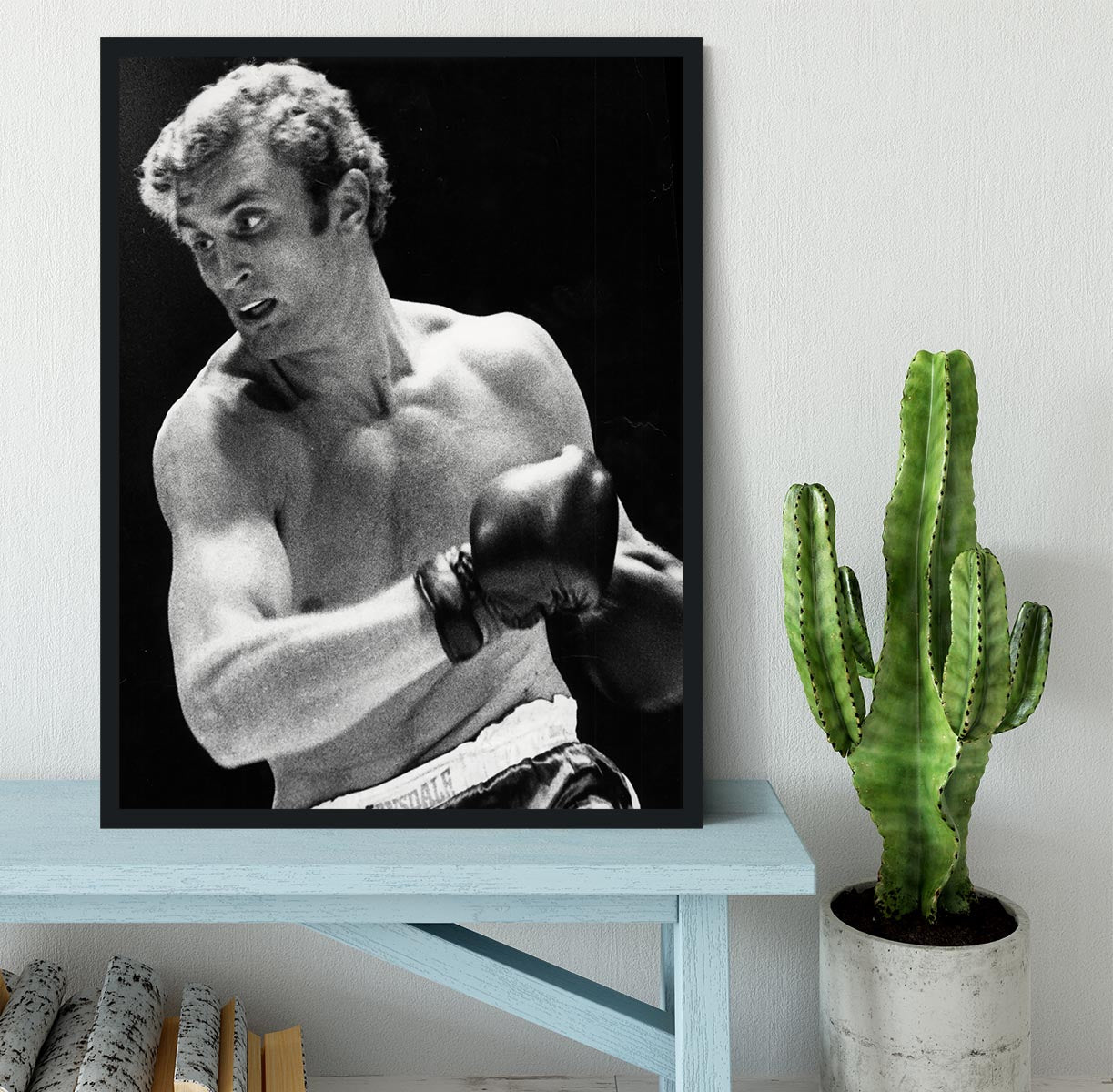 Joe Bugner boxer Framed Print - Canvas Art Rocks - 2