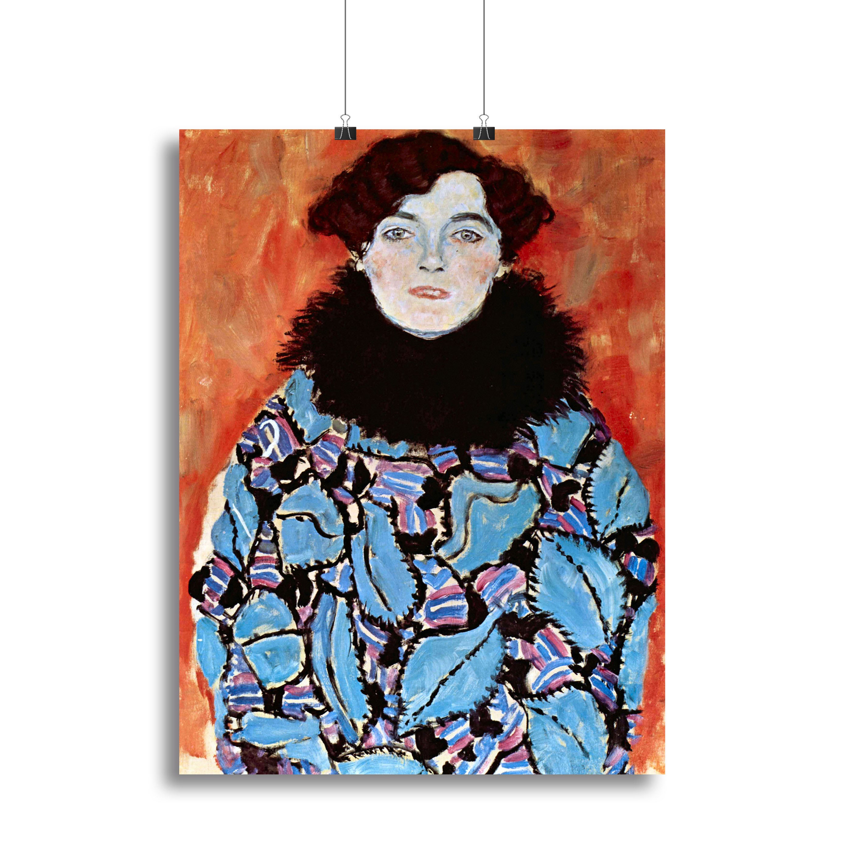 Johanna Staude by Klimt Canvas Print or Poster - Canvas Art Rocks - 2