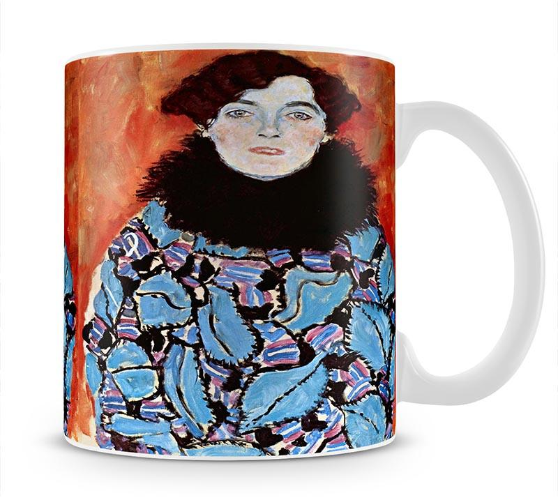 Johanna Staude by Klimt Mug - Canvas Art Rocks - 1