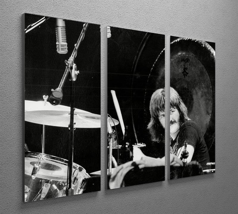 John Bonham Led Zeppelin 3 Split Panel Canvas Print - Canvas Art Rocks - 2