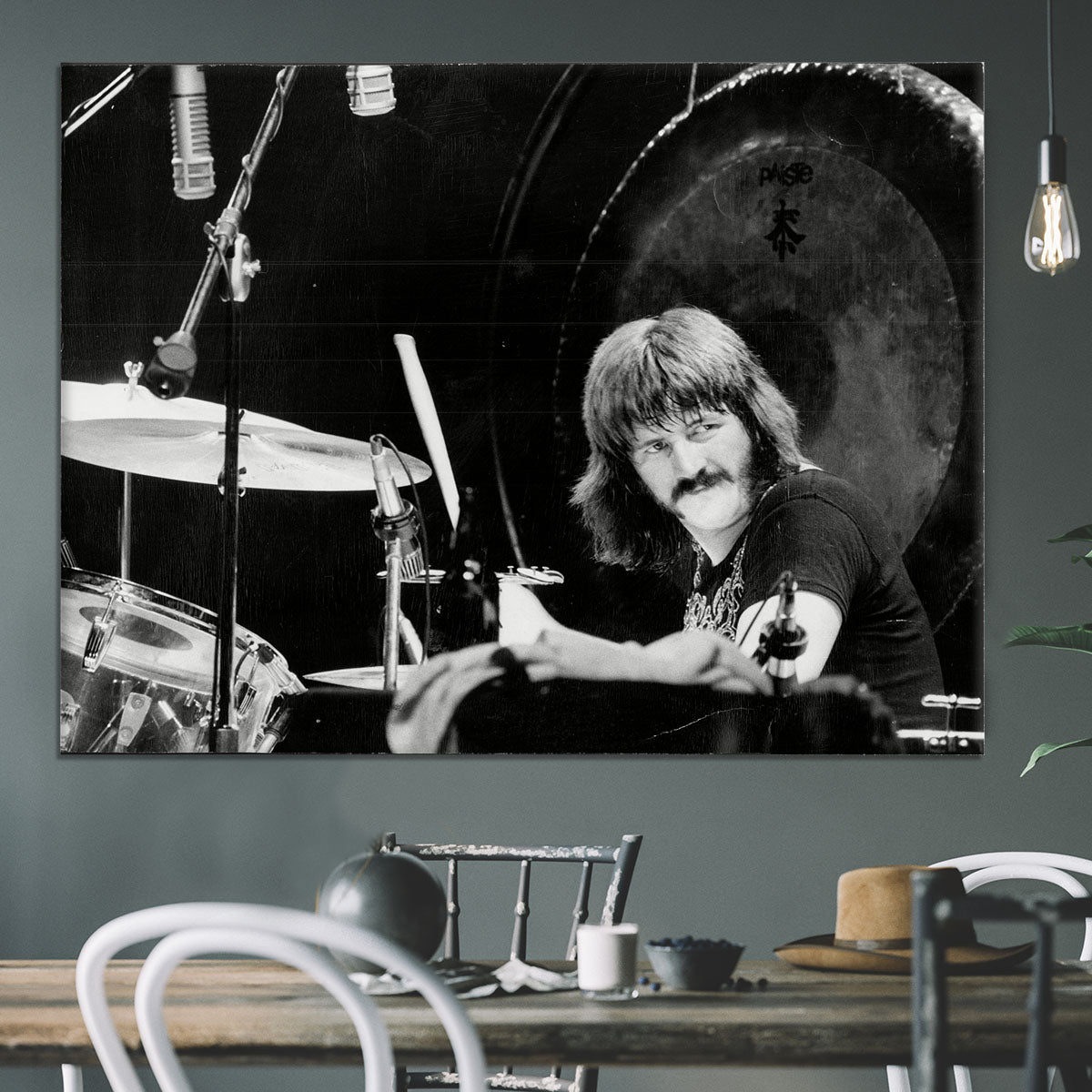 John Bonham Led Zeppelin Canvas Print or Poster - Canvas Art Rocks - 3