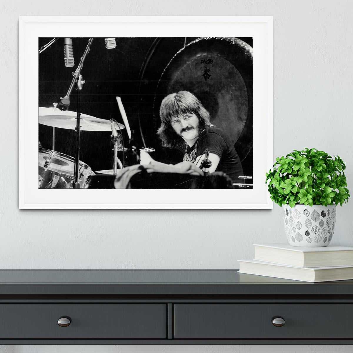John Bonham Led Zeppelin Framed Print - Canvas Art Rocks - 5