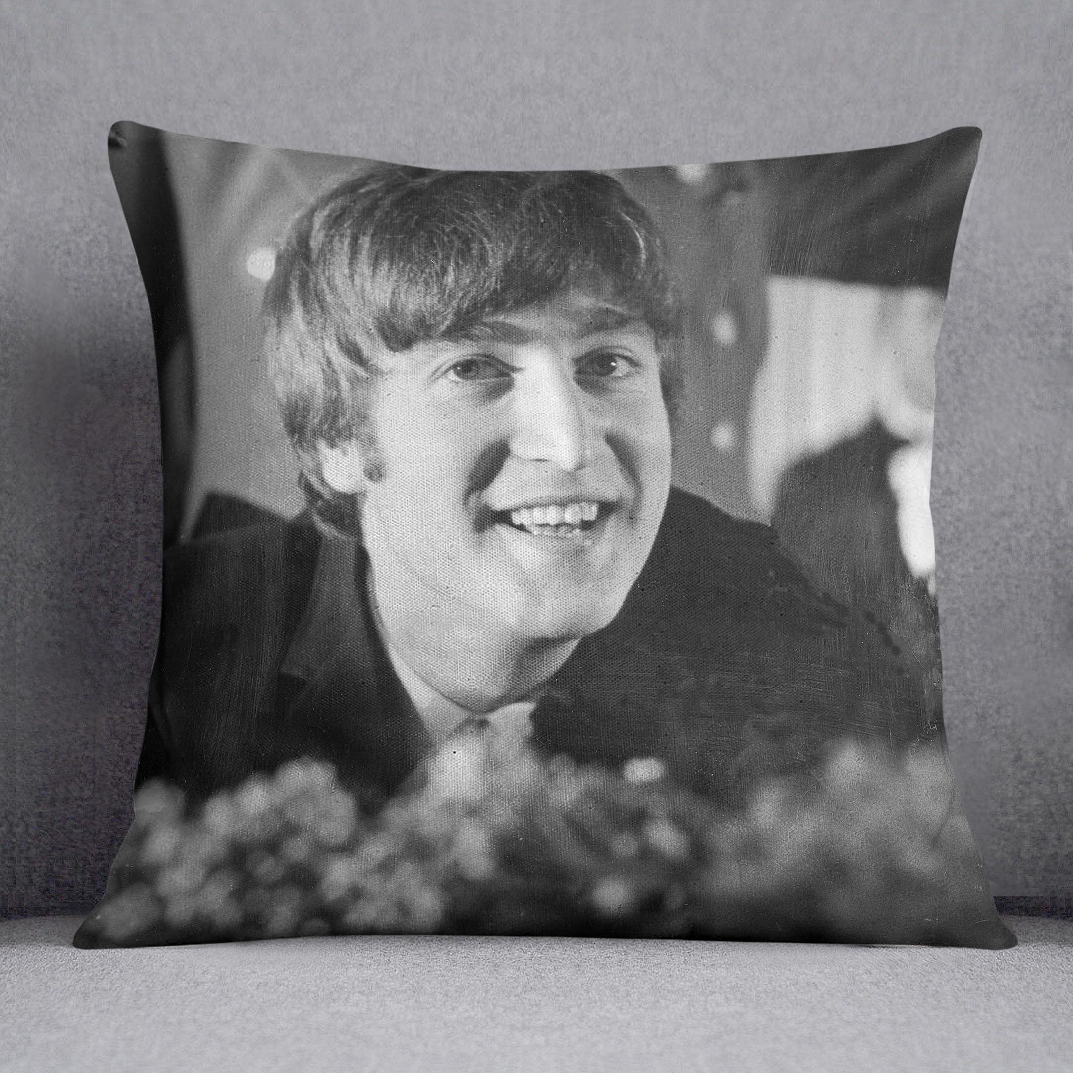 John Lennon at Foyles literary luncheon Cushion