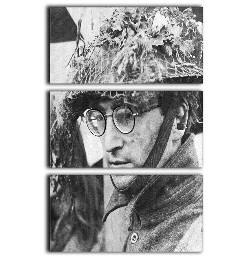 John Lennon filming How I won the War 3 Split Panel Canvas Print - Canvas Art Rocks - 1