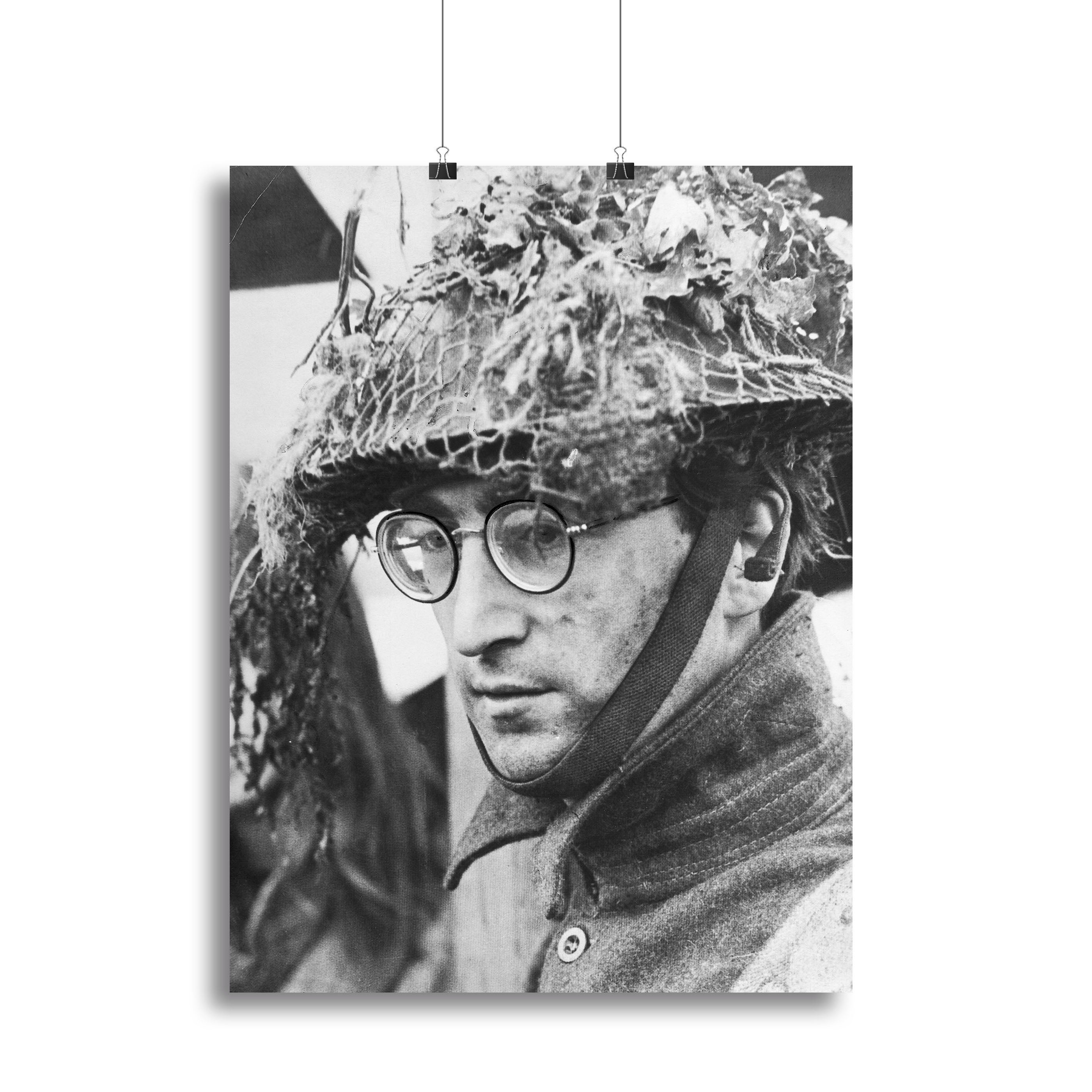 John Lennon filming How I won the War Canvas Print or Poster - Canvas Art Rocks - 2