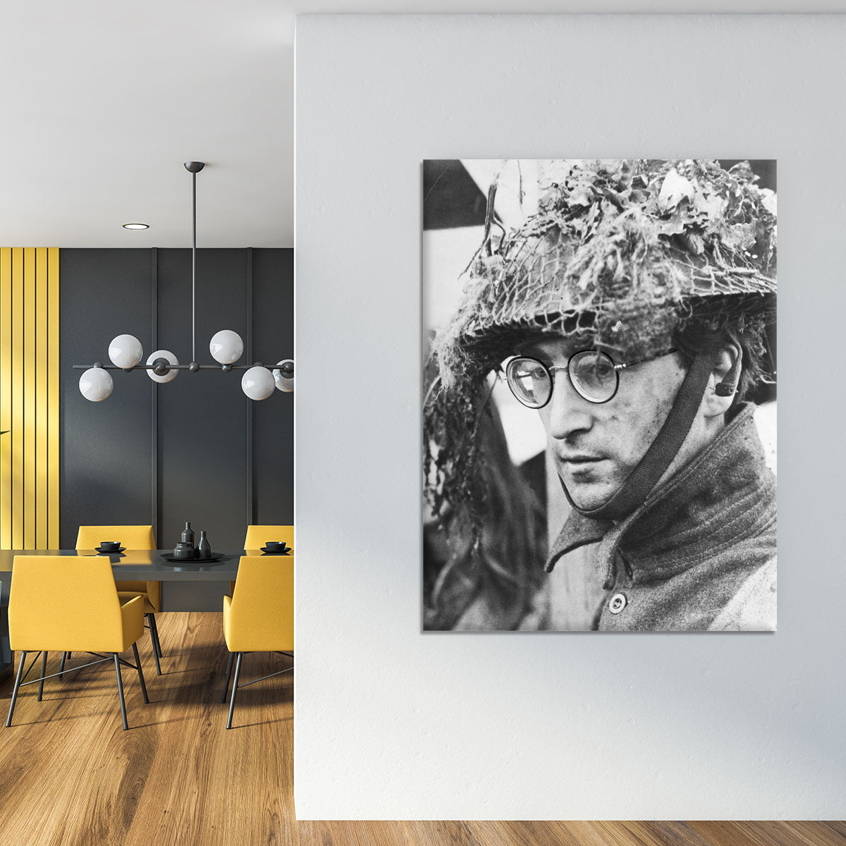 John Lennon filming How I won the War Canvas Print or Poster - Canvas Art Rocks - 4