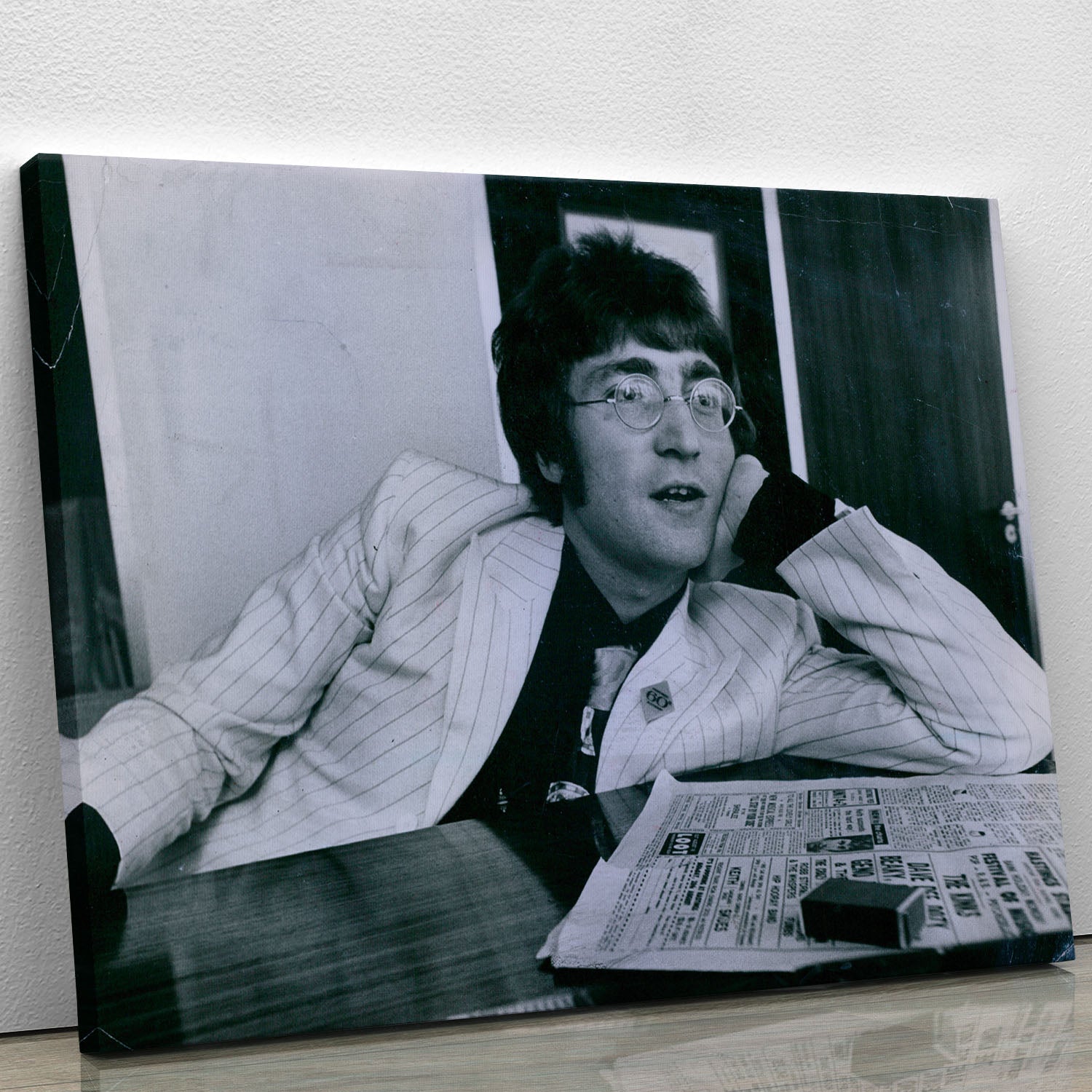 John Lennon in 1967 Canvas Print or Poster - Canvas Art Rocks - 1