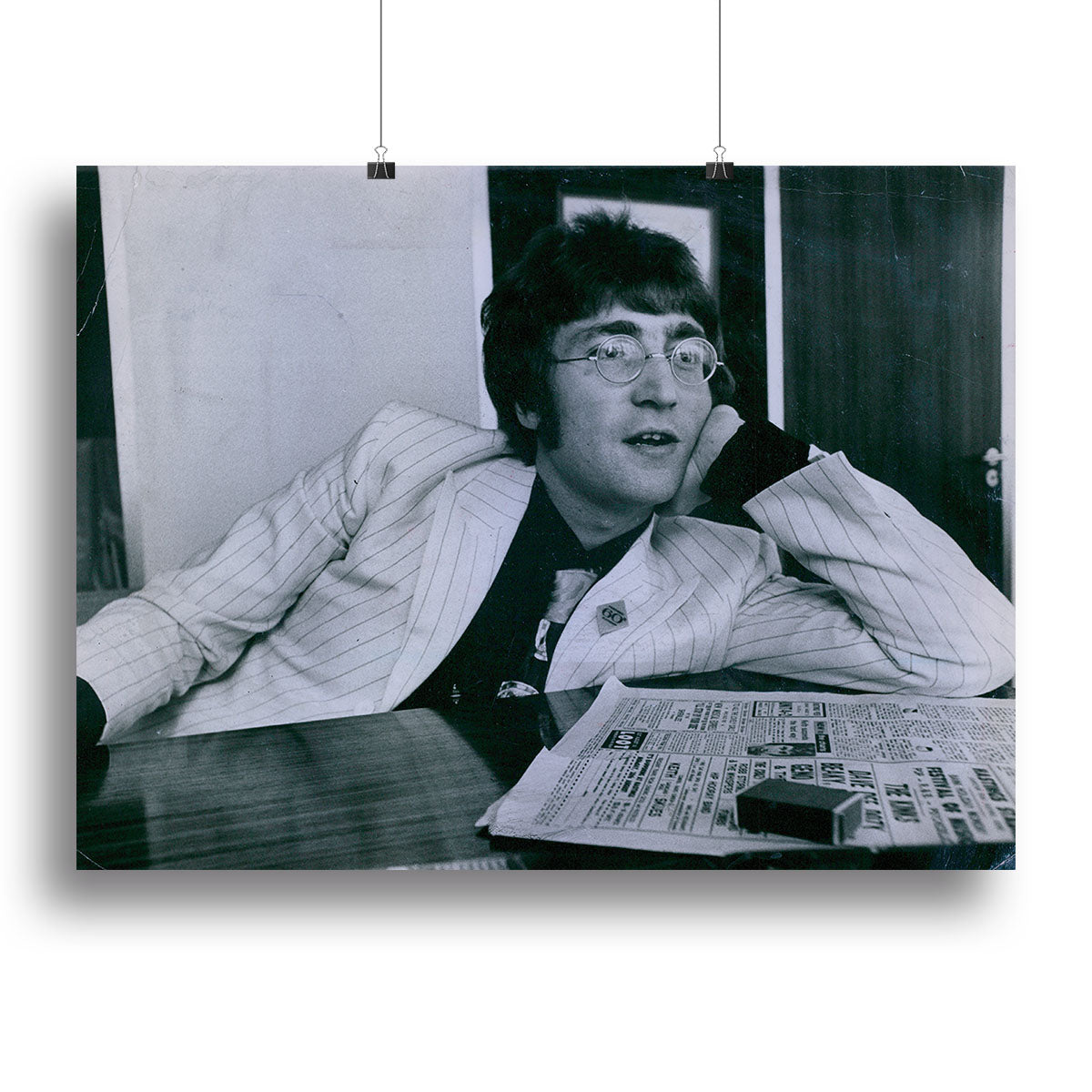 John Lennon in 1967 Canvas Print or Poster - Canvas Art Rocks - 2
