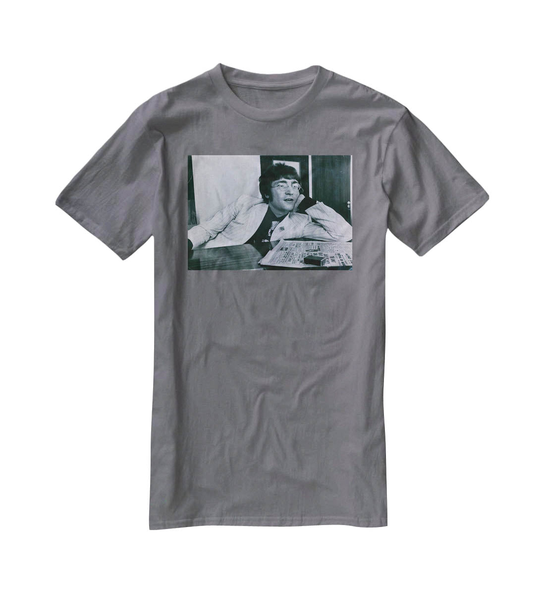 John Lennon in 1967 T-Shirt - Canvas Art Rocks - 3