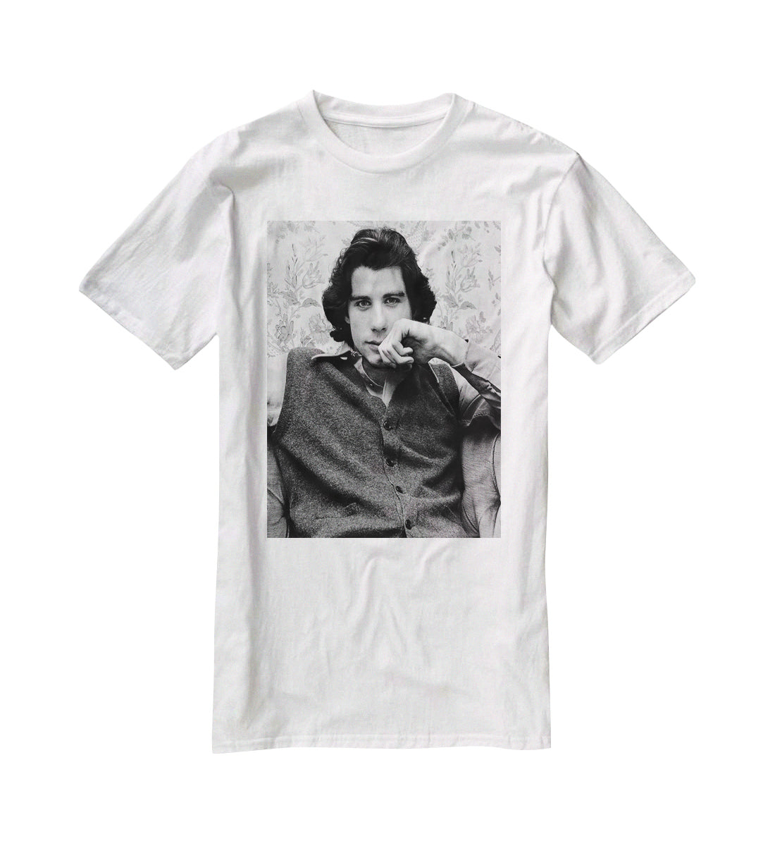 John Travolta in 1978 T-Shirt - Canvas Art Rocks - 5