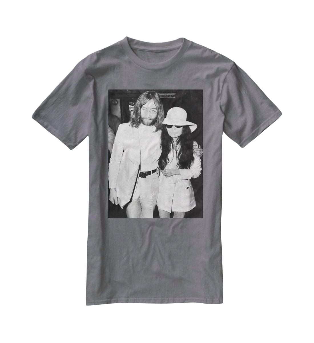 John and Yoko T-Shirt - Canvas Art Rocks - 3