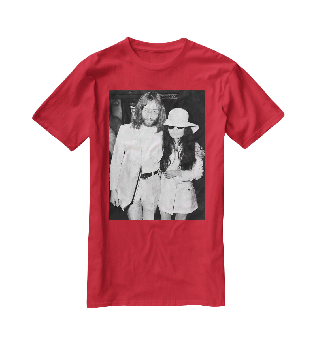 John and Yoko T-Shirt - Canvas Art Rocks - 4