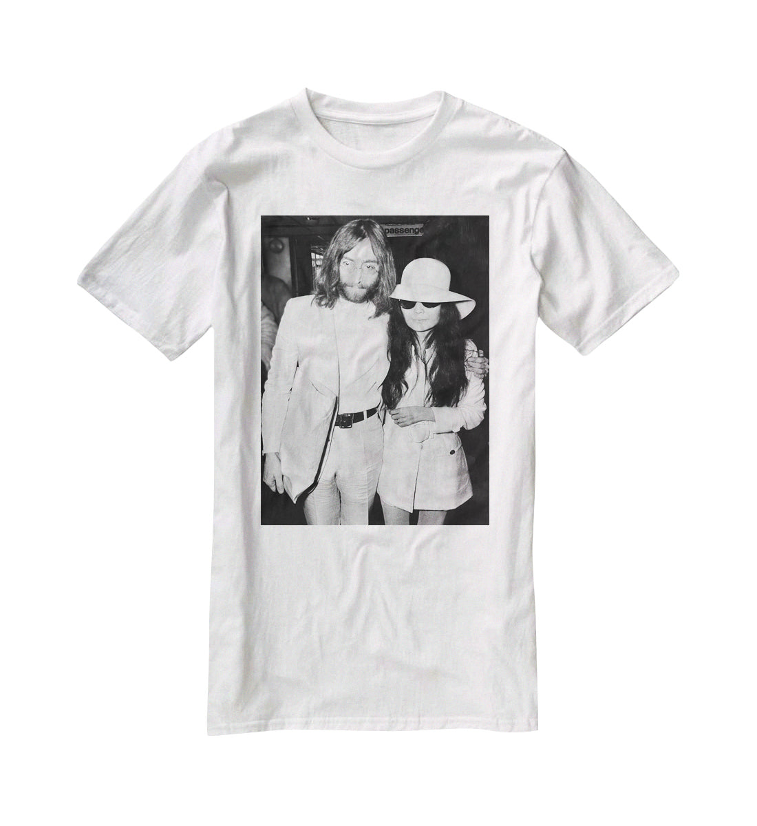 John and Yoko T-Shirt - Canvas Art Rocks - 5