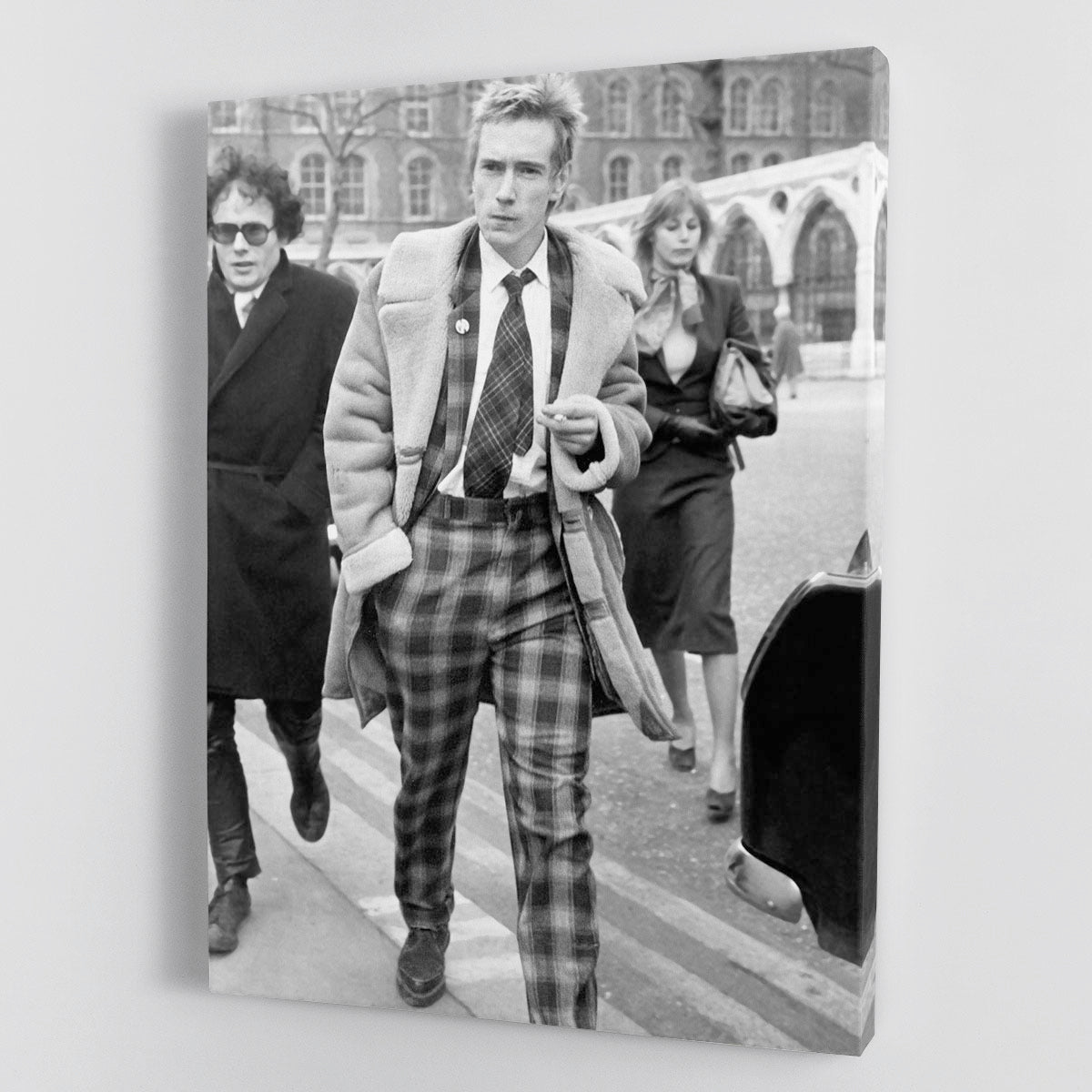 Johnny Rotten in 1979 Canvas Print or Poster