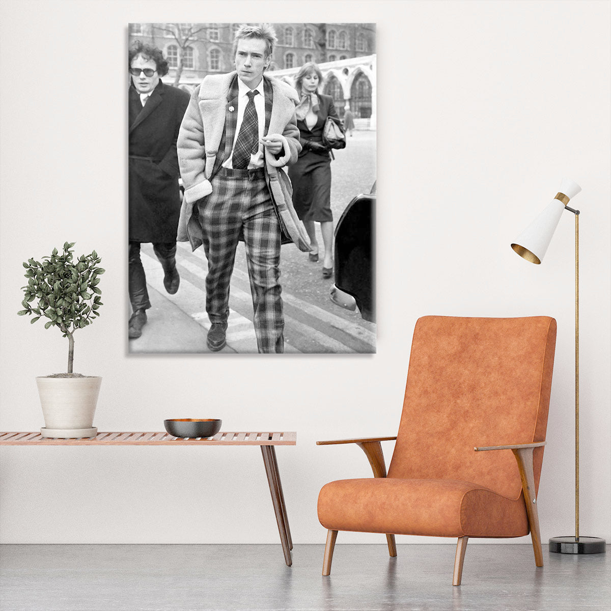 Johnny Rotten in 1979 Canvas Print or Poster