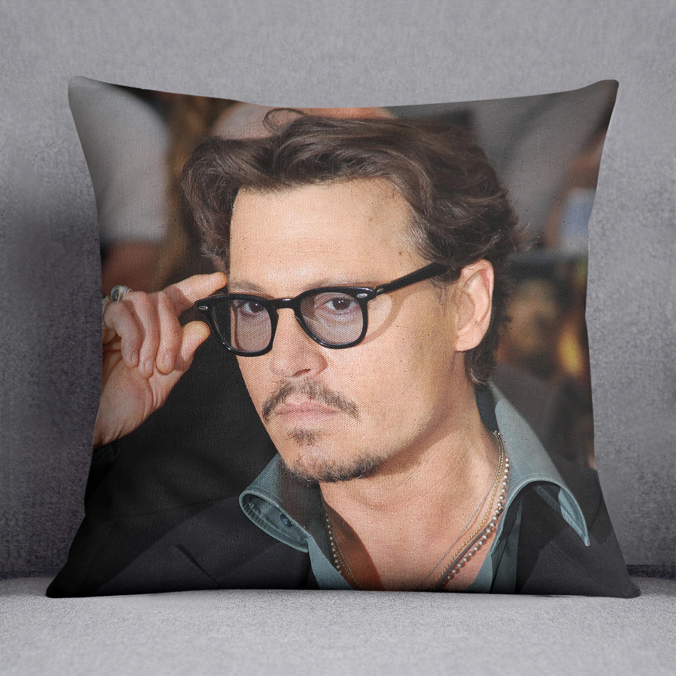 Johnny Depp Cushion