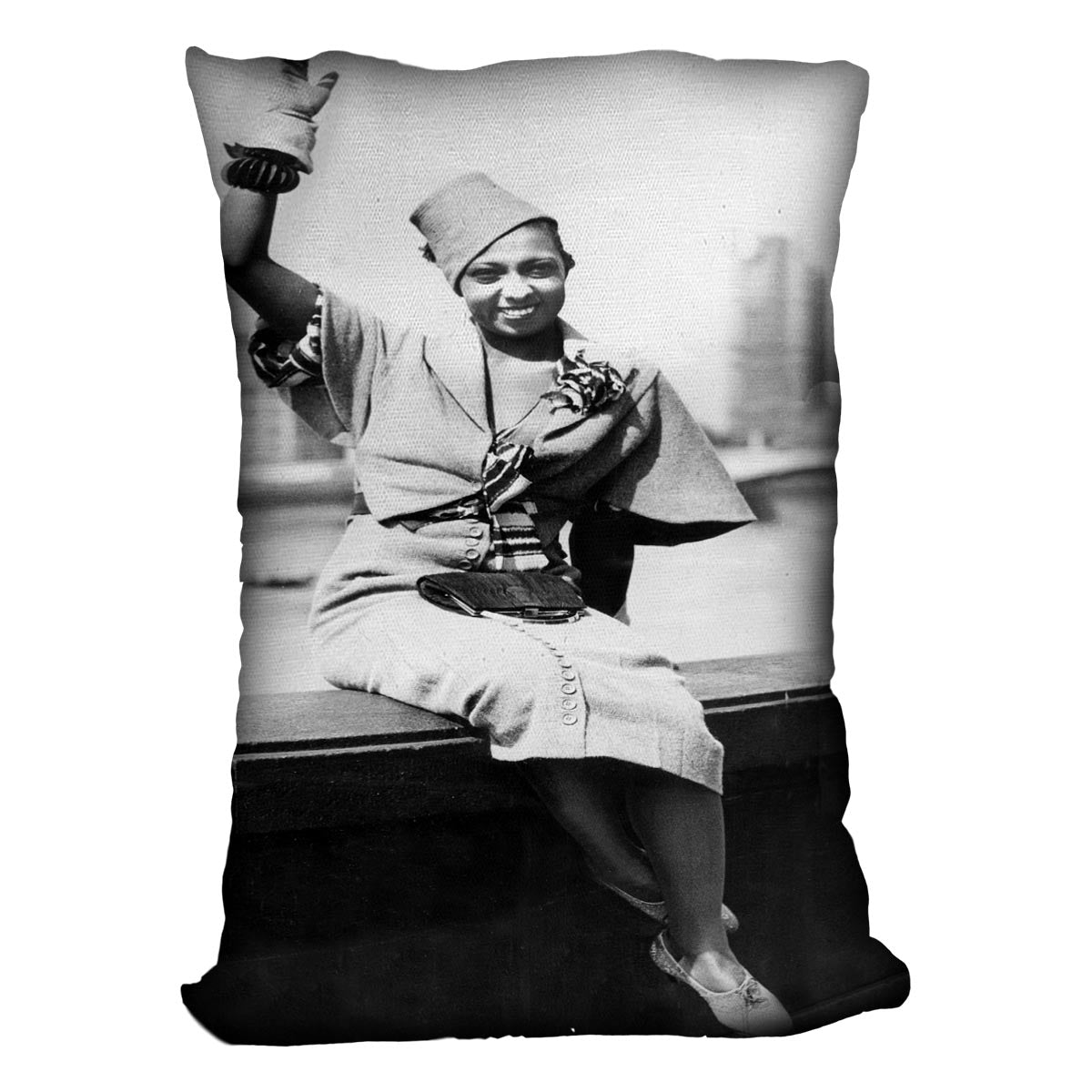 Josephine Baker in 1933 Cushion