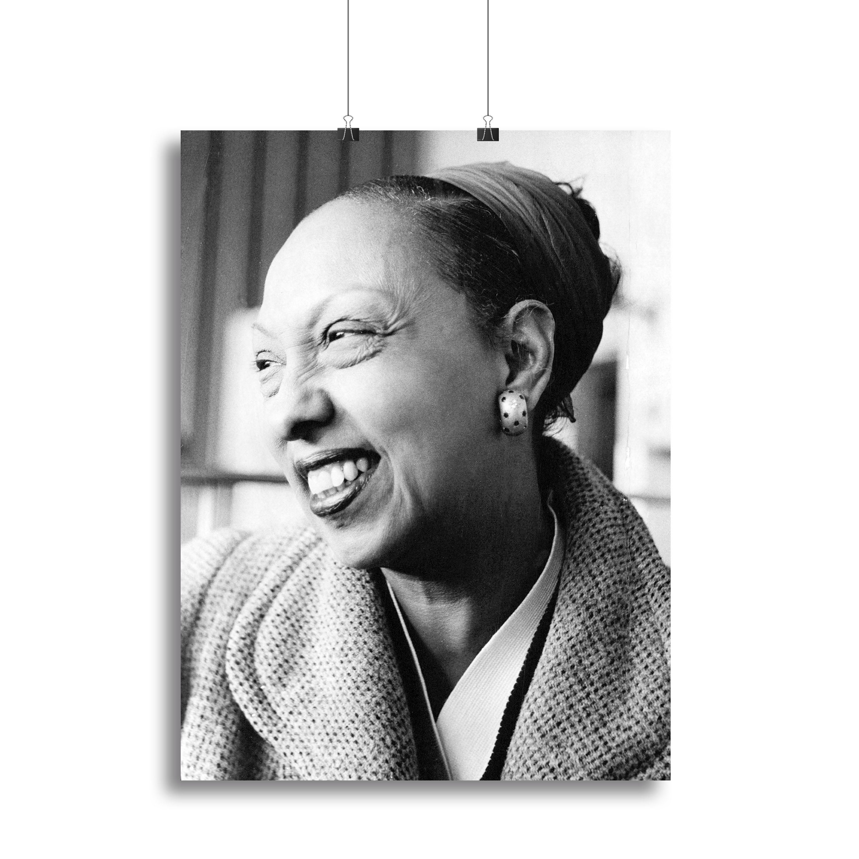 Josephine Baker in 1958 Canvas Print or Poster - Canvas Art Rocks - 2