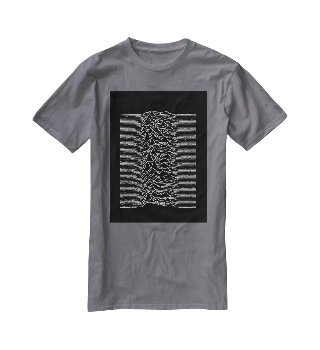 Joy Division Unknown Pleasures T-Shirt - Canvas Art Rocks - 3