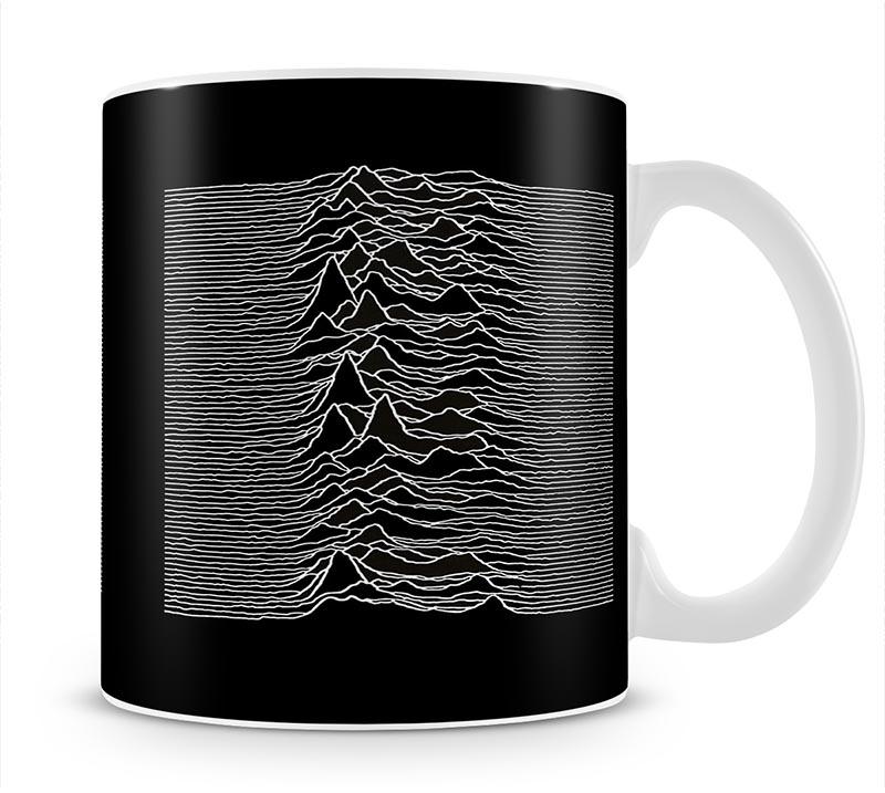 Joy Division Unknown Pleasures Mug - Canvas Art Rocks - 1