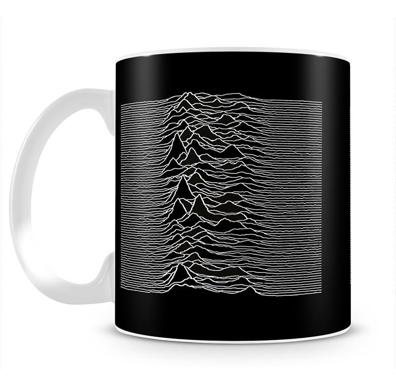 Joy Division Unknown Pleasures Mug - Canvas Art Rocks - 2