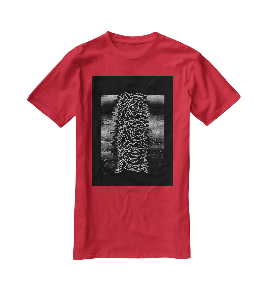 Joy Division Unknown Pleasures T-Shirt - Canvas Art Rocks - 4