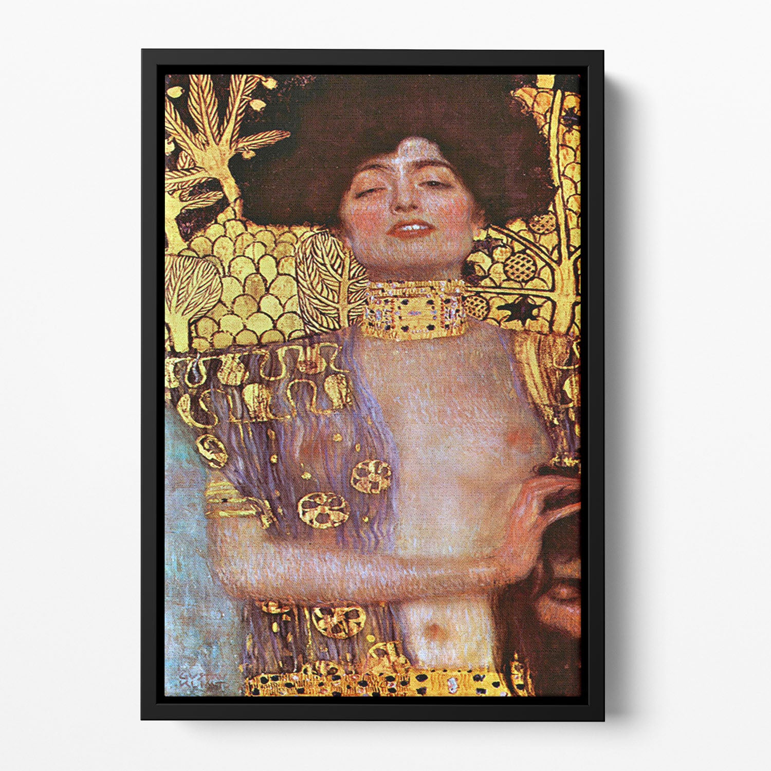 Judith by Klimt Floating Framed Canvas
