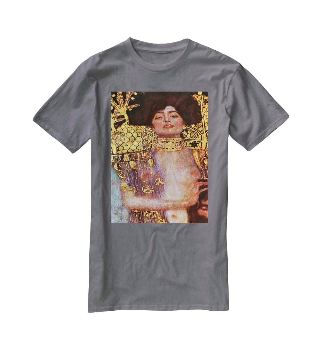 Judith by Klimt T-Shirt - Canvas Art Rocks - 3