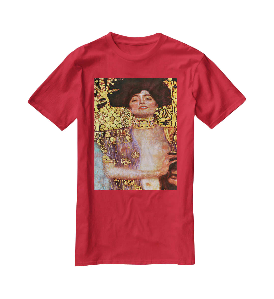 Judith by Klimt T-Shirt - Canvas Art Rocks - 4