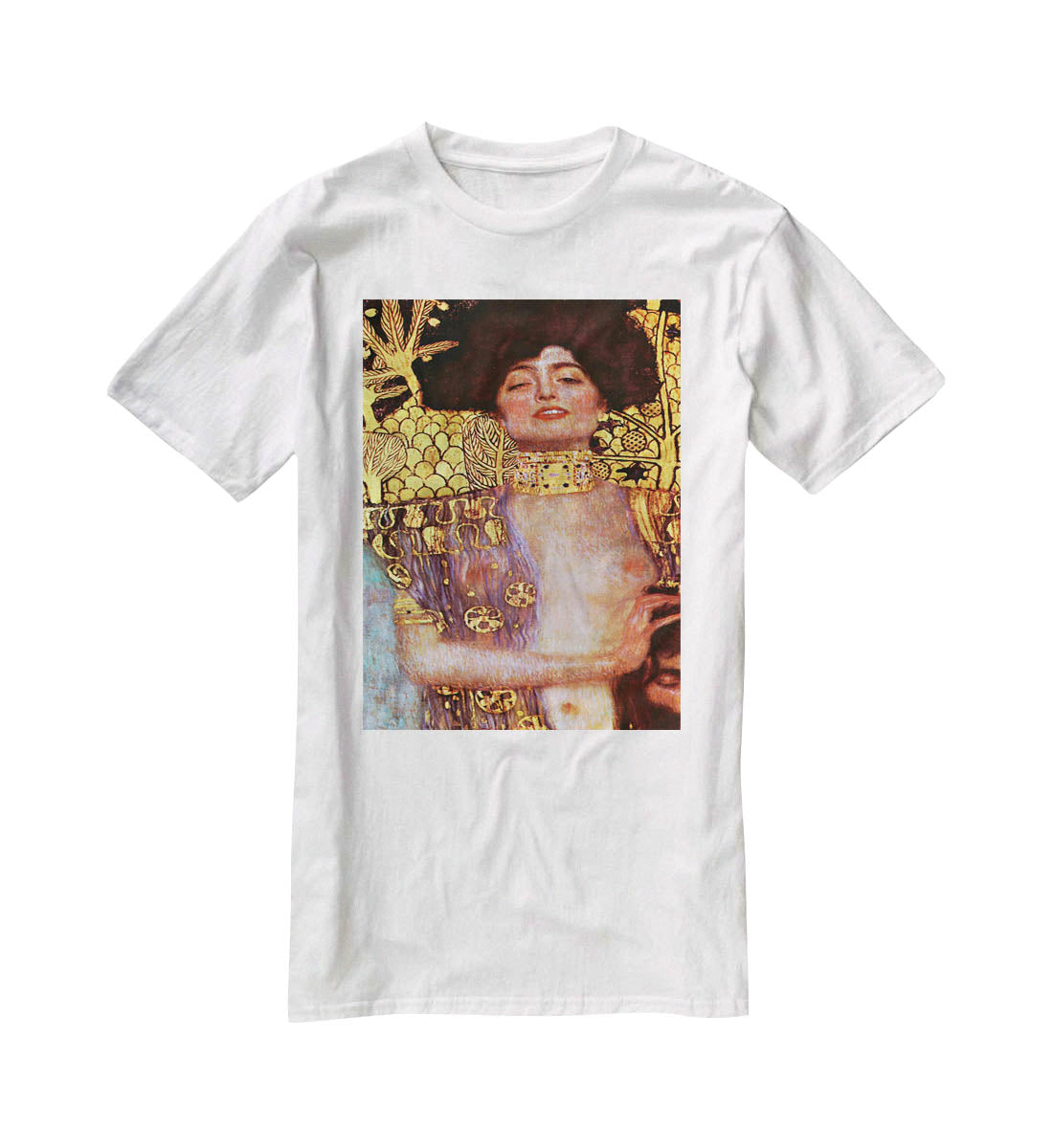 Judith by Klimt T-Shirt - Canvas Art Rocks - 5
