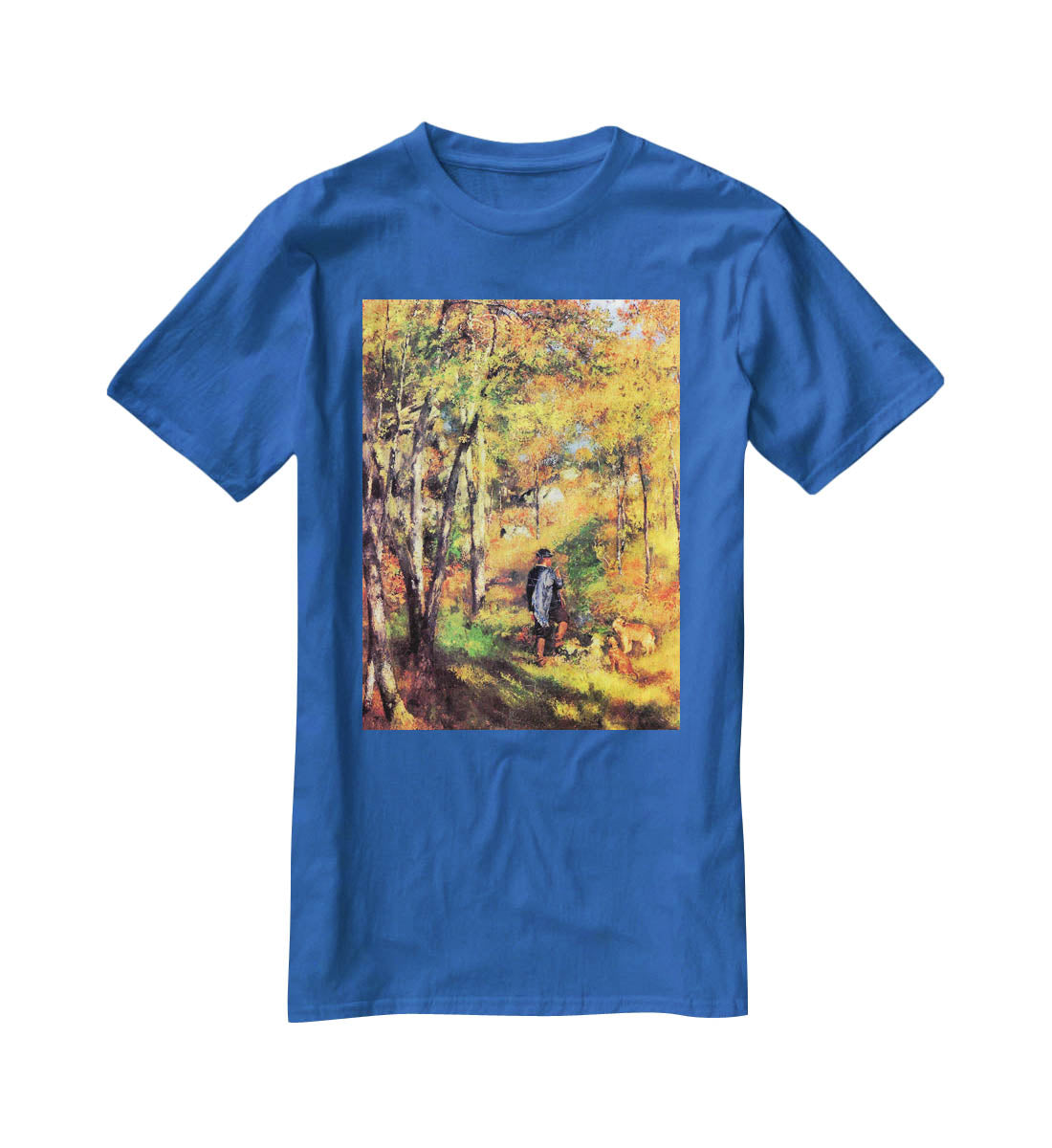 Jules le Coeur and his dogs by Renoir T-Shirt - Canvas Art Rocks - 2
