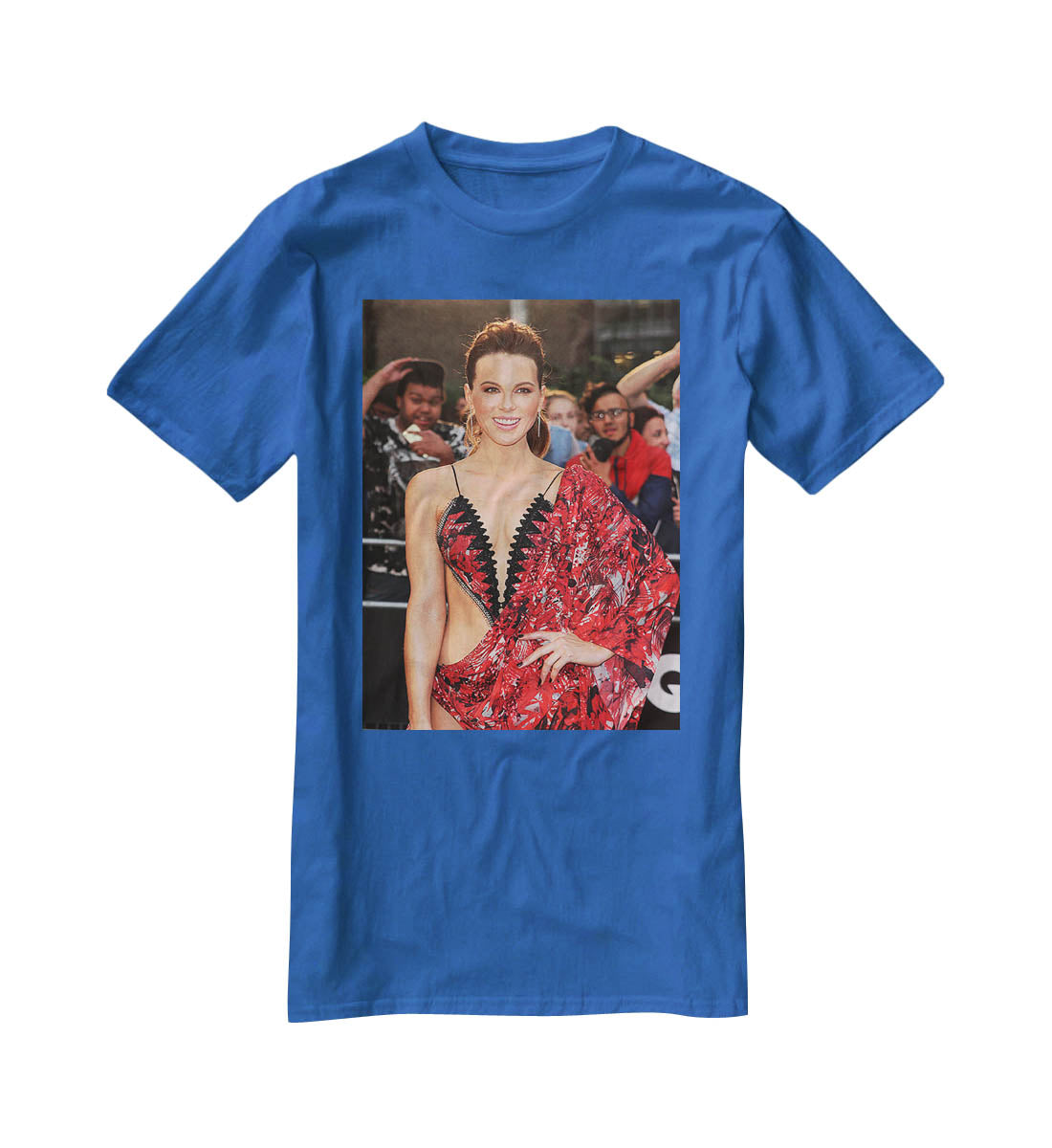 Kate Beckinsale T-Shirt - Canvas Art Rocks - 2
