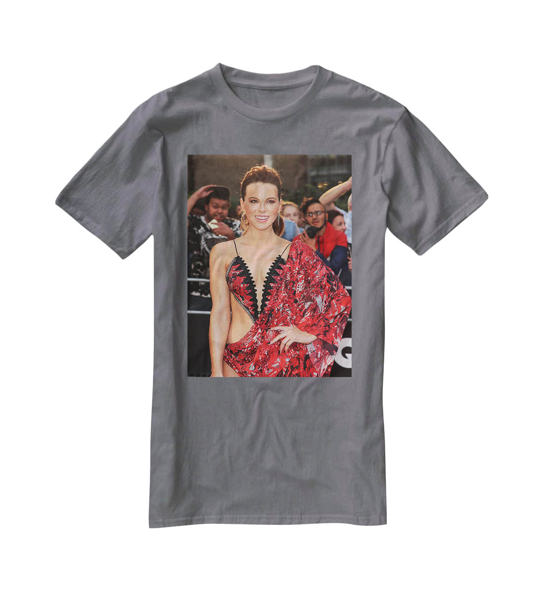 Kate Beckinsale T-Shirt - Canvas Art Rocks - 3