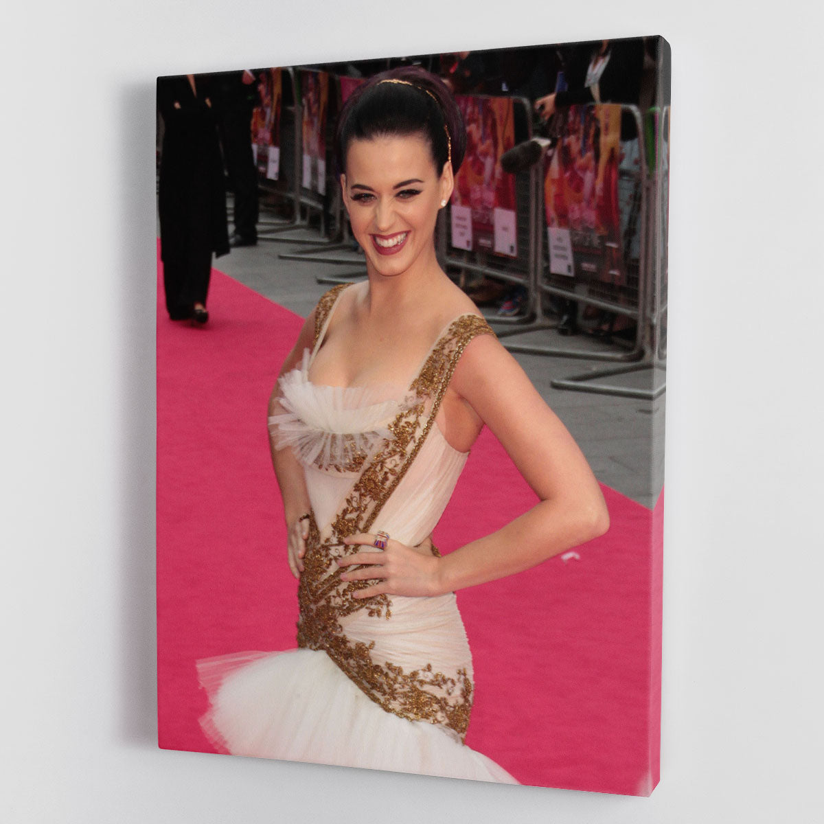 Katy Perry Red Carpet Canvas Print or Poster - Canvas Art Rocks - 1