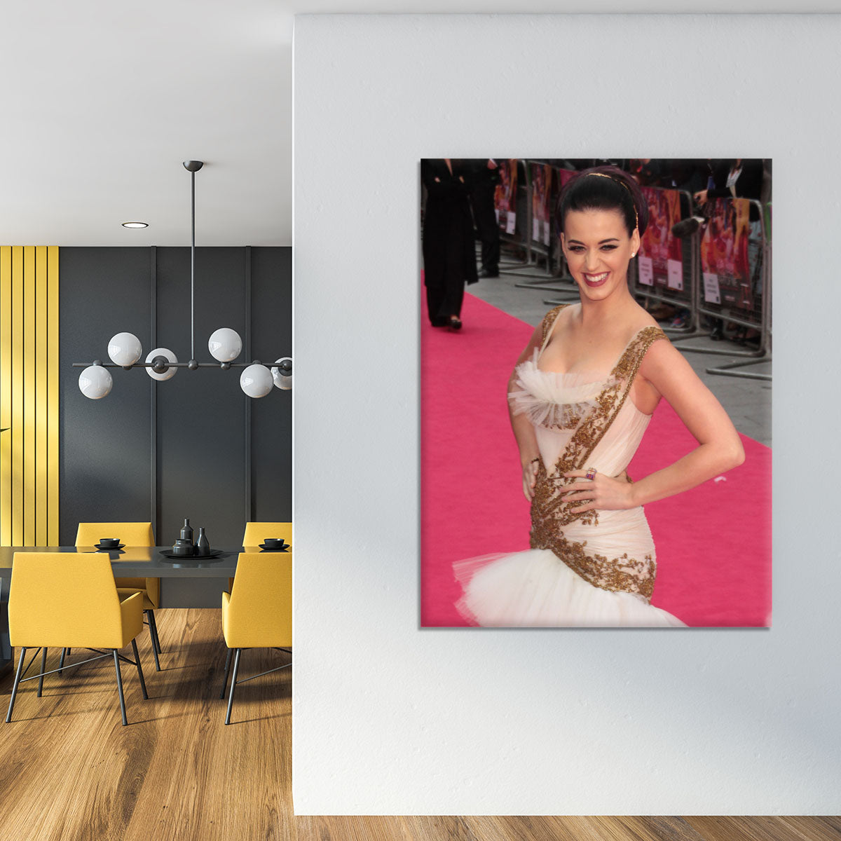 Katy Perry Red Carpet Canvas Print or Poster - Canvas Art Rocks - 4