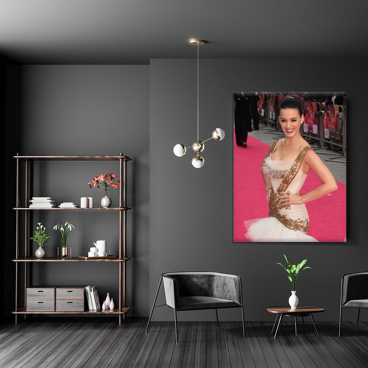 Katy Perry Red Carpet Canvas Print or Poster - Canvas Art Rocks - 5