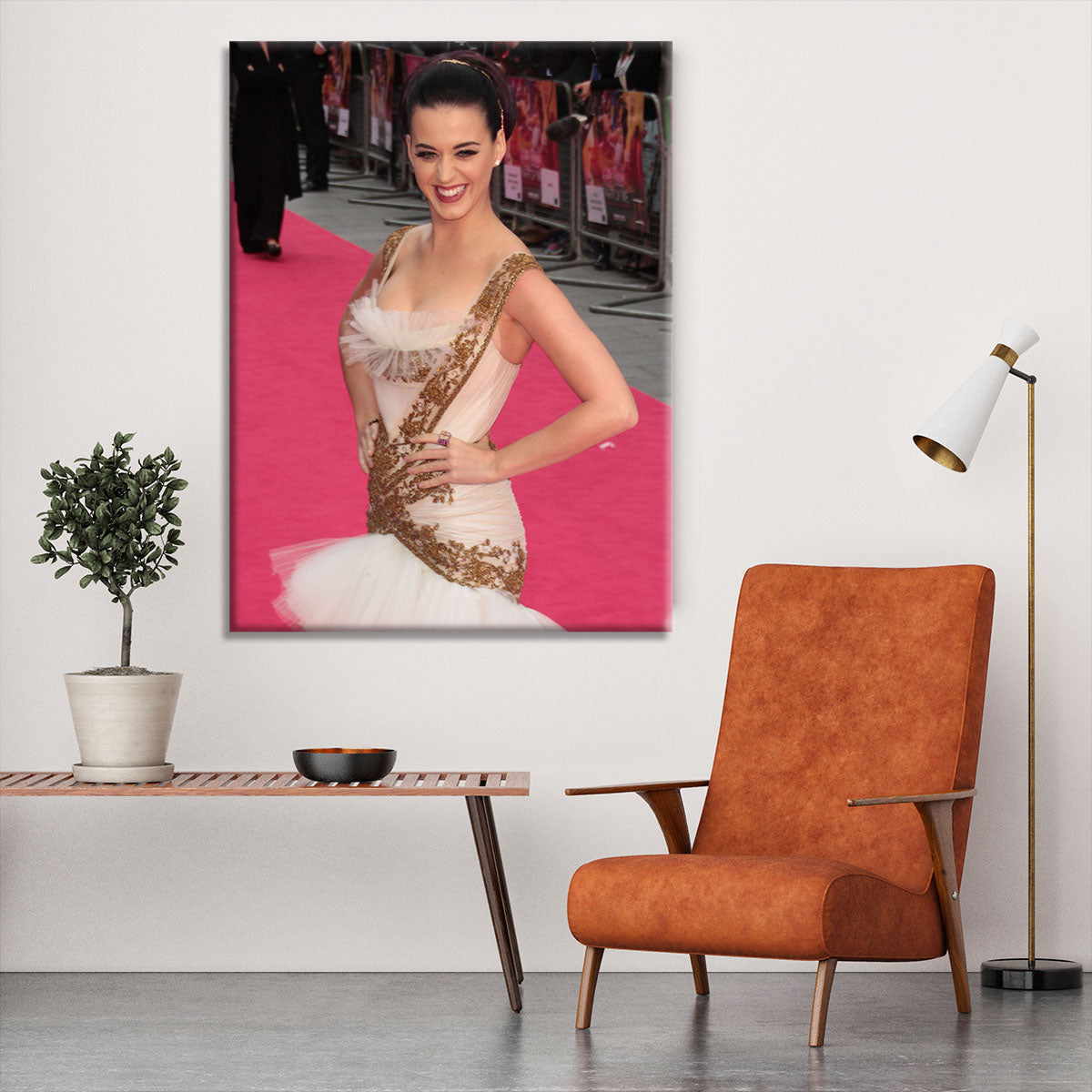 Katy Perry Red Carpet Canvas Print or Poster - Canvas Art Rocks - 6