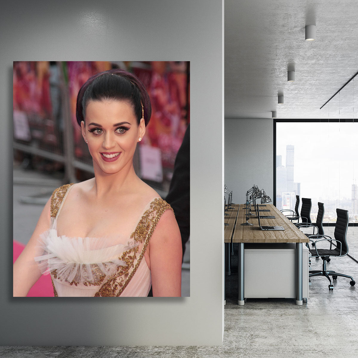 Katy Perry at awards Canvas Print or Poster - Canvas Art Rocks - 3