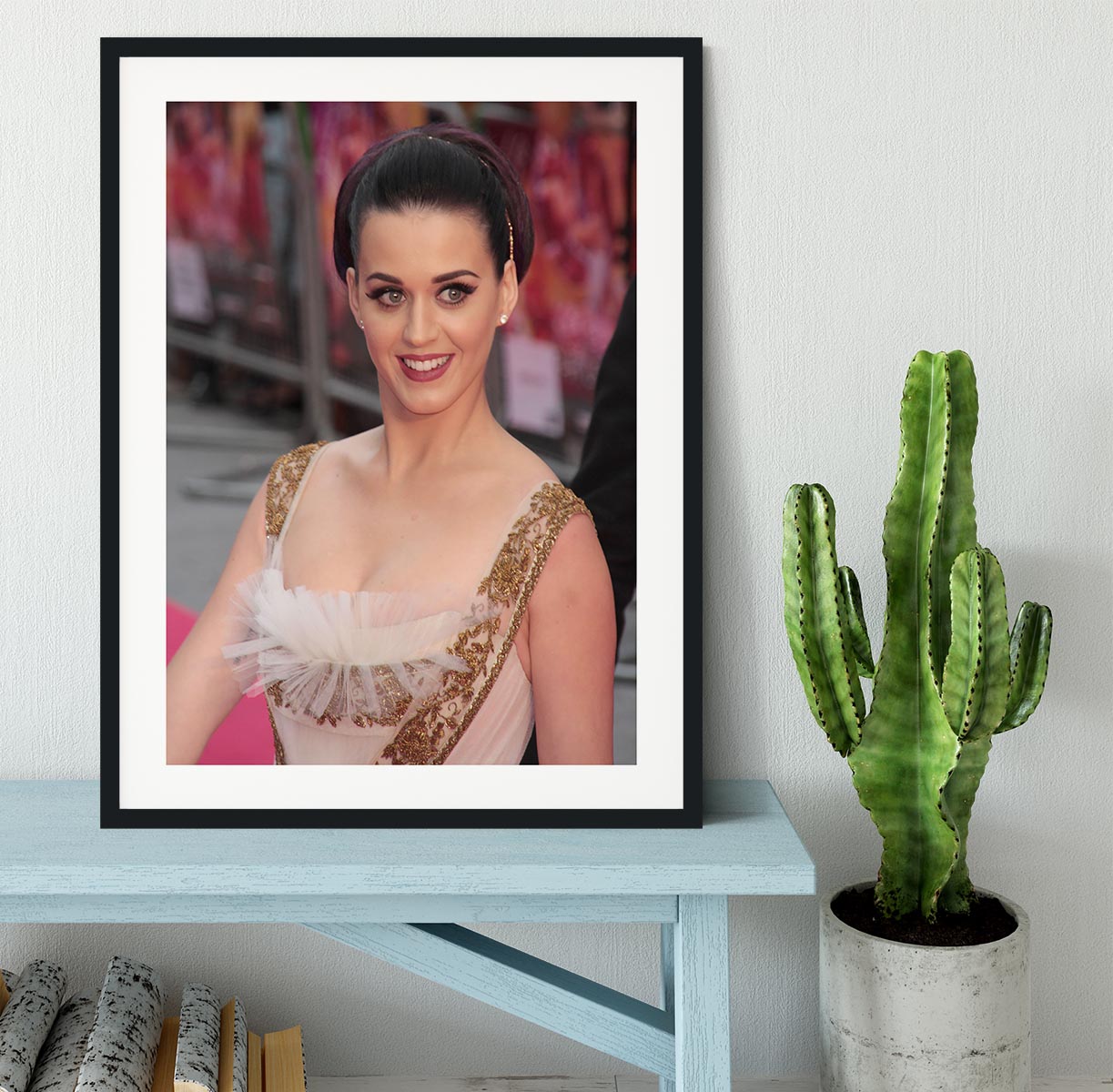 Katy Perry at awards Framed Print - Canvas Art Rocks - 1