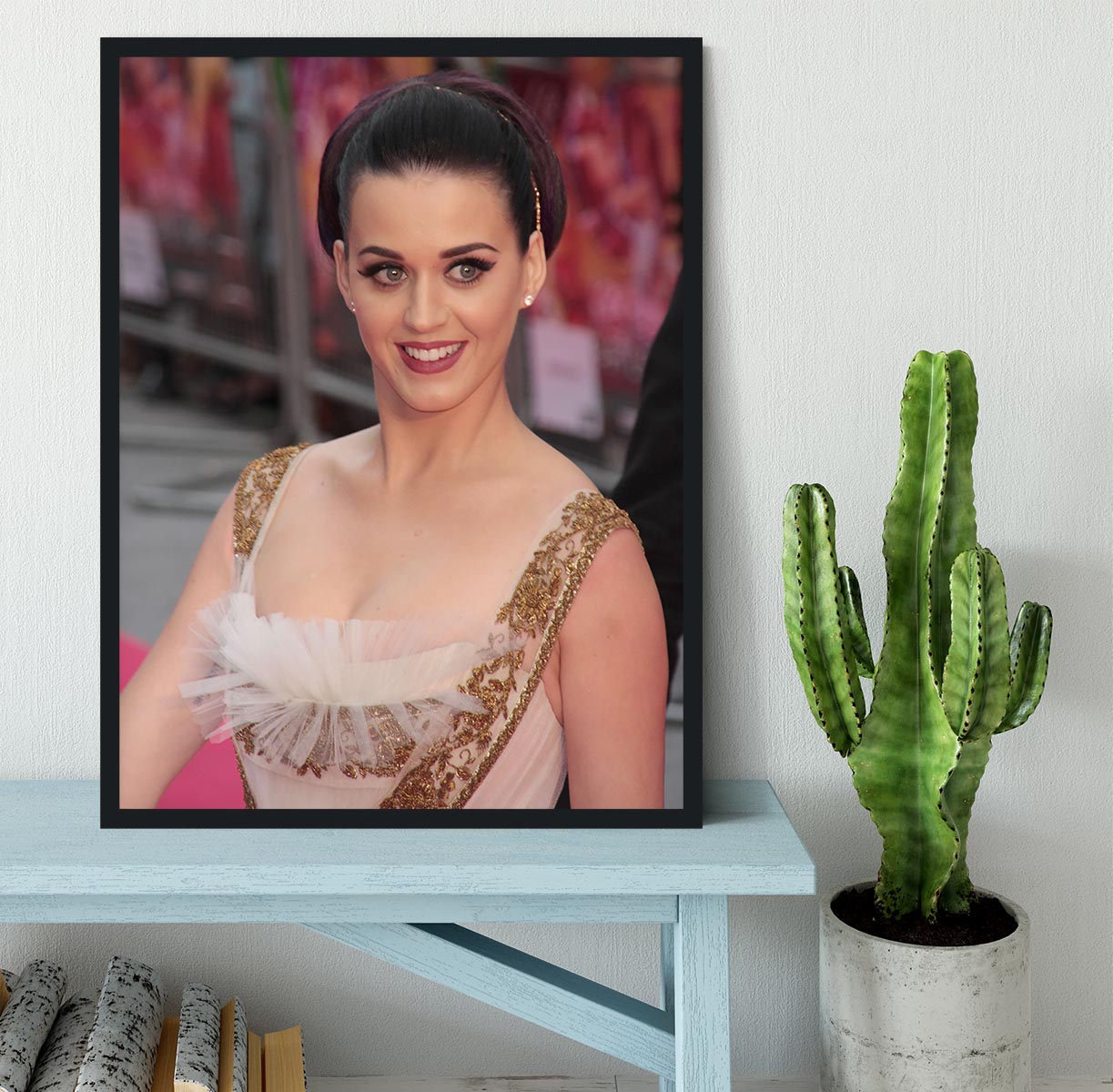 Katy Perry at awards Framed Print - Canvas Art Rocks - 2