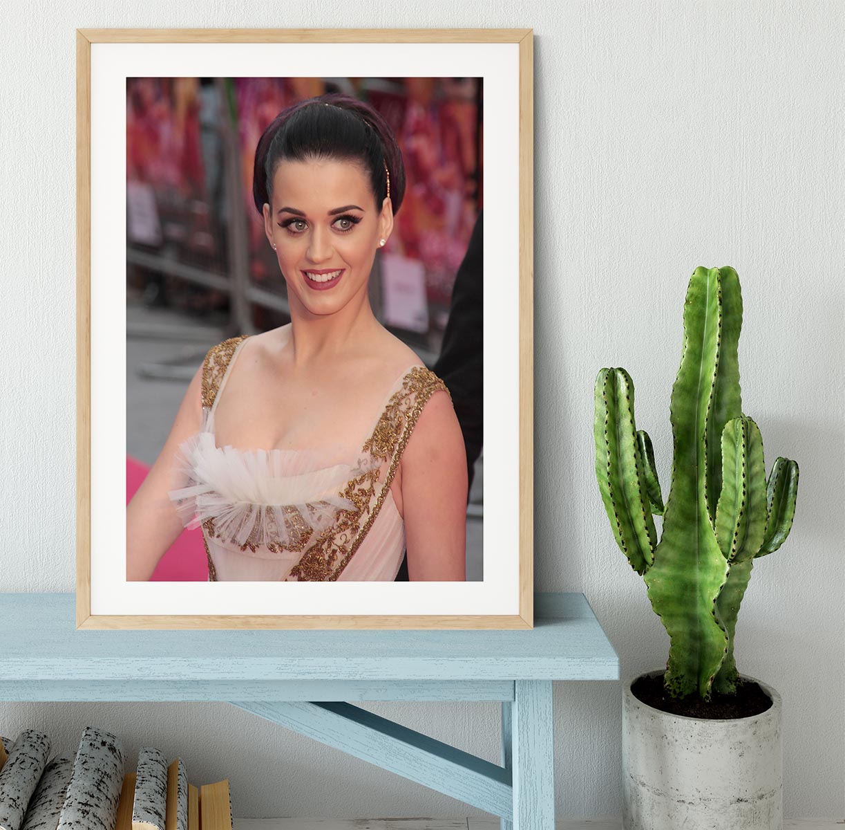 Katy Perry at awards Framed Print - Canvas Art Rocks - 3