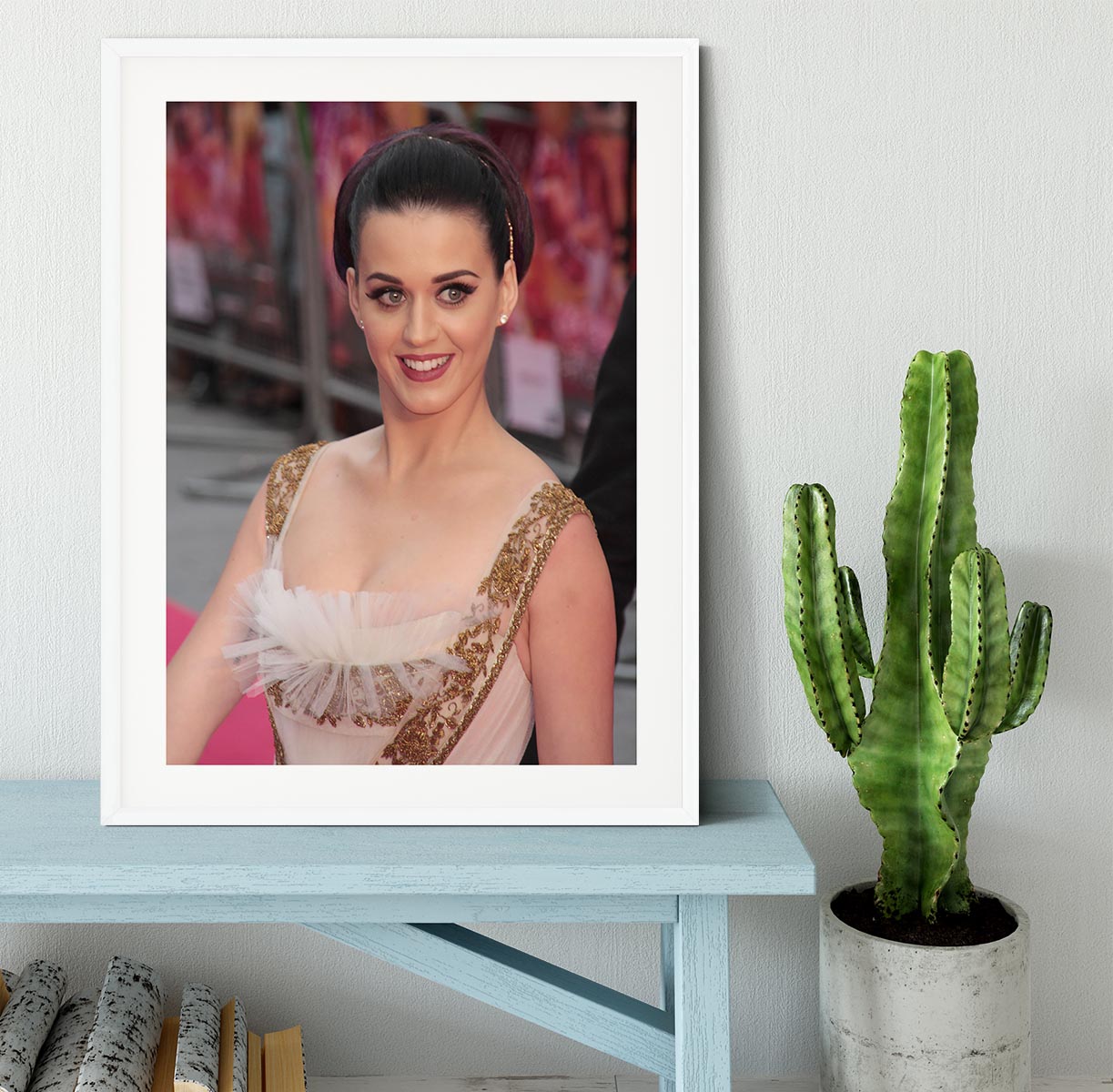 Katy Perry at awards Framed Print - Canvas Art Rocks - 5