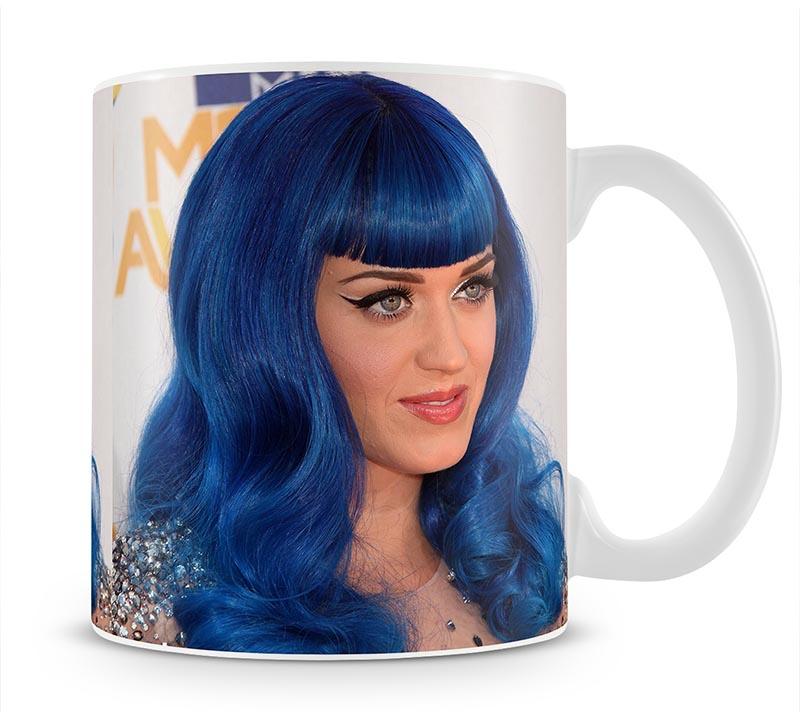Katy Perry in blue Mug - Canvas Art Rocks - 1