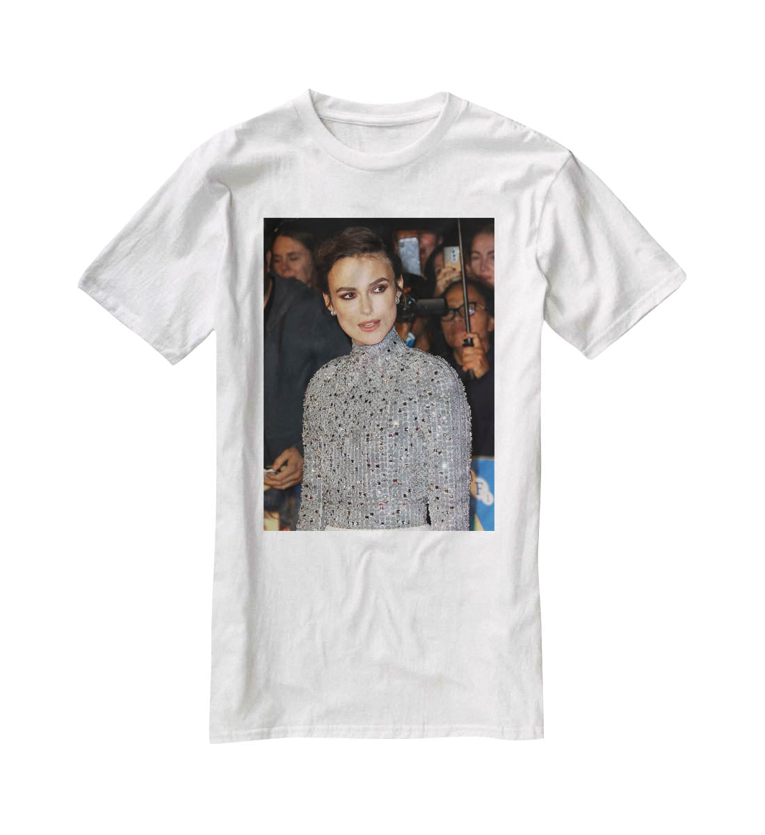 Keira Knightley T-Shirt - Canvas Art Rocks - 5