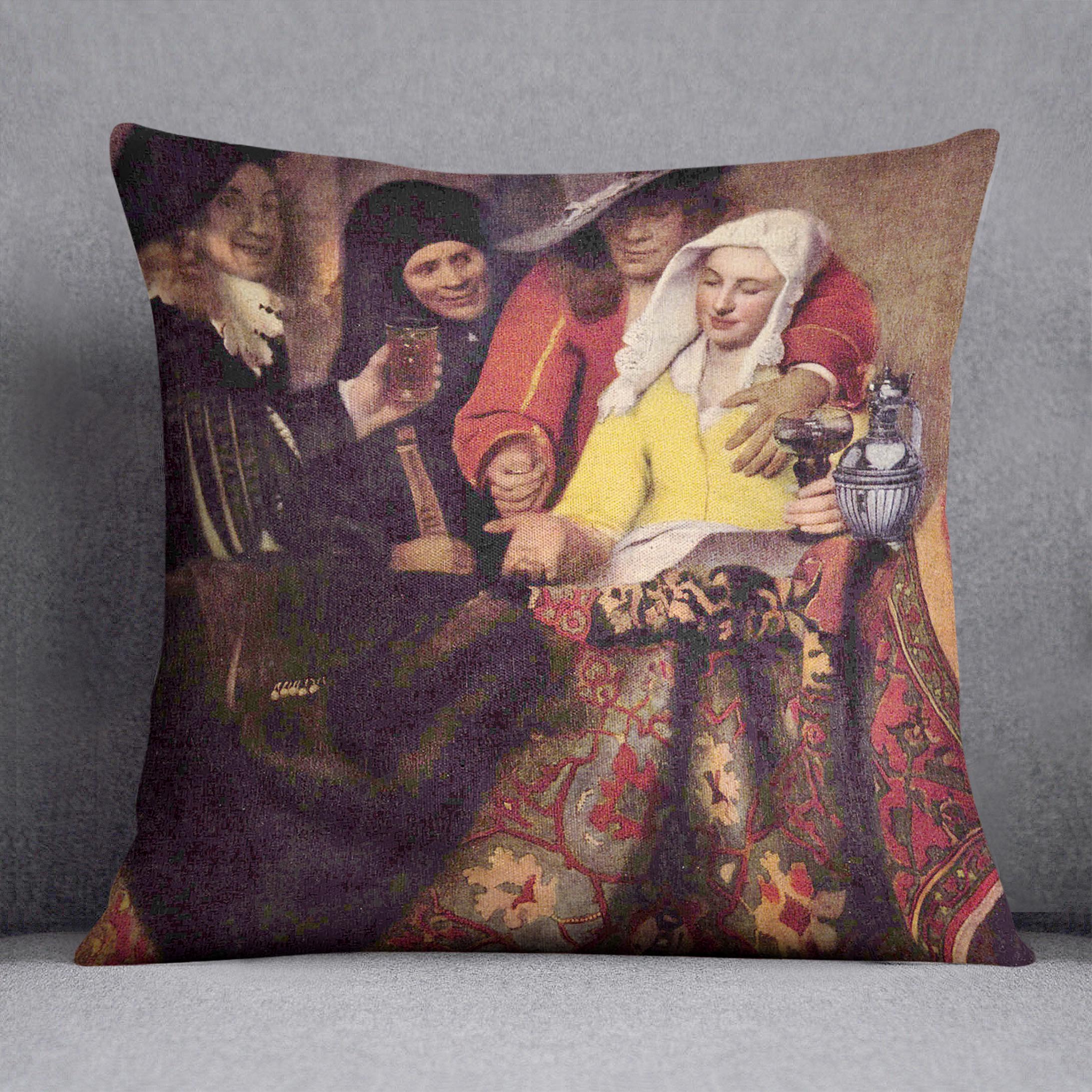 Kupplerin by Vermeer Cushion