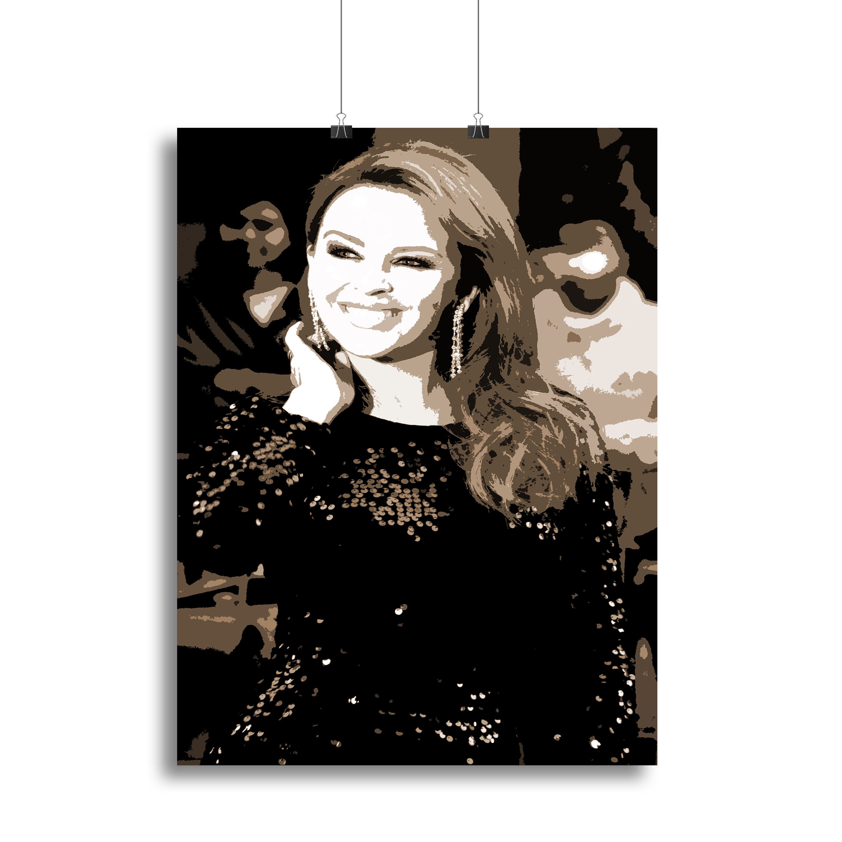 Kylie Minogue Pop Art Canvas Print or Poster - Canvas Art Rocks - 2