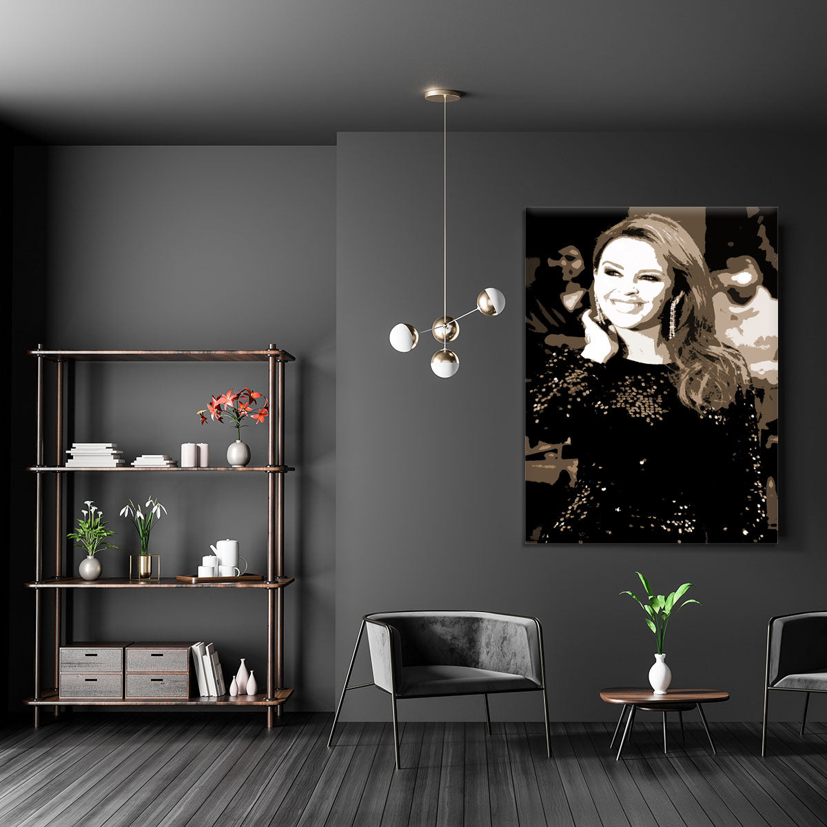 Kylie Minogue Pop Art Canvas Print or Poster - Canvas Art Rocks - 5